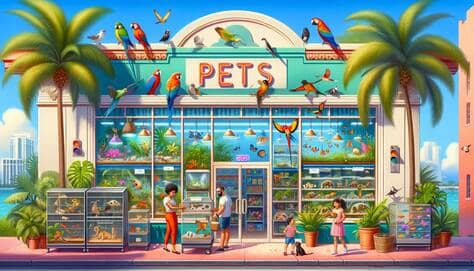Tienda de mascotas en Miami