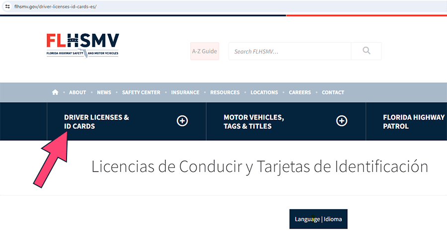 licencia de conducción Miami